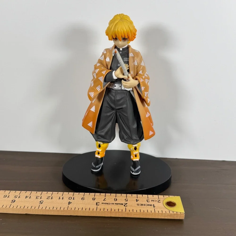 Demon Slayer Zenitsu Agatsuma Vol 3 Figure Orange 6.5in Banpresto Excellent